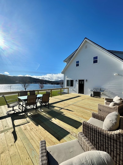 NEW! Lakeside Farmhouse with Trail Access