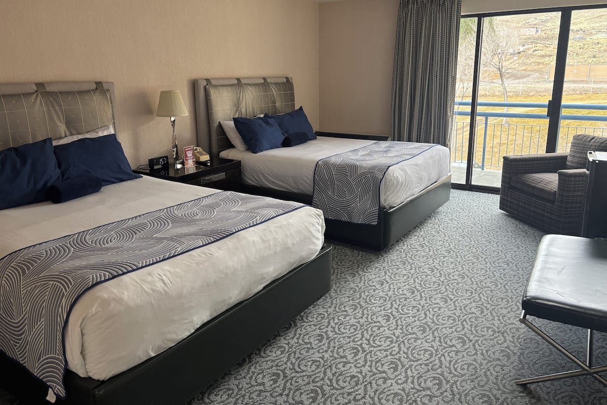 Blackout drapes, iron/ironing board, free WiFi, bed sheets