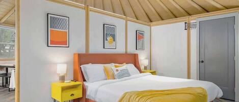 مكواة/لوح كي وواي فاي وملاءات أسرّة