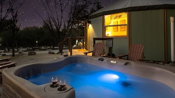 Bubbelpool utomhus