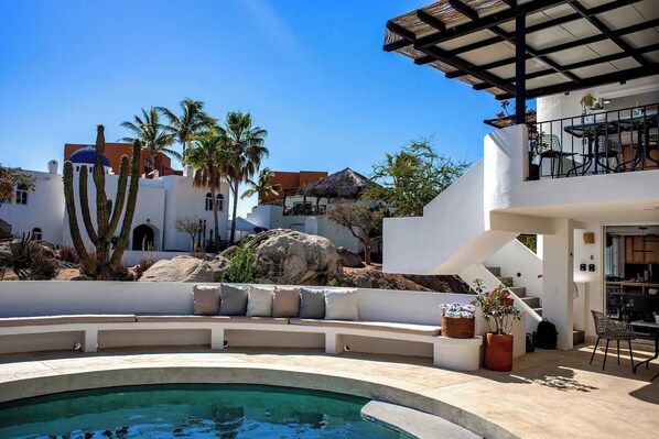 Una piscina techada