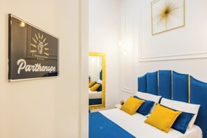 Luxury Room, Balcony, City View | In-room safe, desk, laptop workspace, blackout drapes - L Angolo do core (Naples)