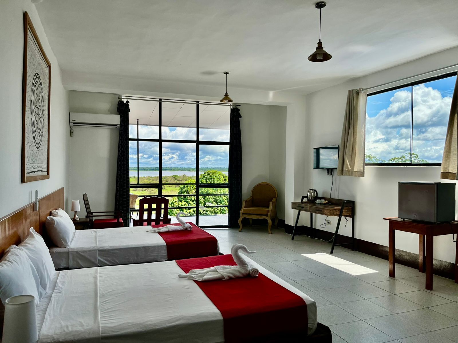 Superior Double Room, Balcony, River View | Premium bedding, pillowtop beds, in-room safe, iron/ironing board