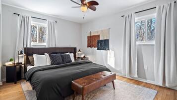 8 chambres, fer et planche Ă repasser, Wi-Fi gratuit, draps fournis