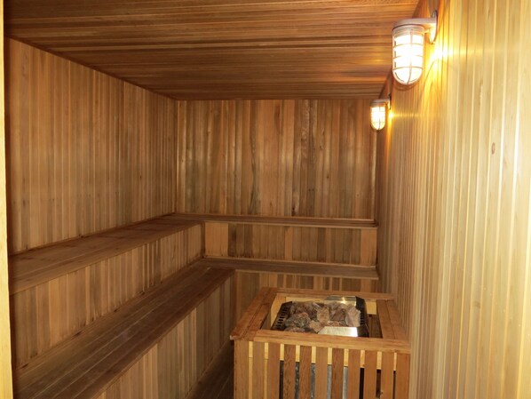 Sauna - Official Seasons RMC Condo - 2 Bedroom - sleeps 8 - Dog Fees (Bartlett)