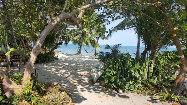 Fachada de la propiedad