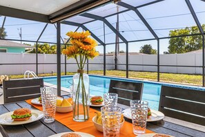 Una piscina climatizada