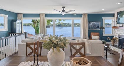 The LeClaire Driftwood Retreat on the Mississippi River!