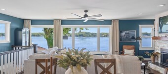 The LeClaire Driftwood Retreat on the Mississippi River!