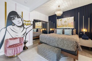 4 bedrooms, iron/ironing board, free WiFi