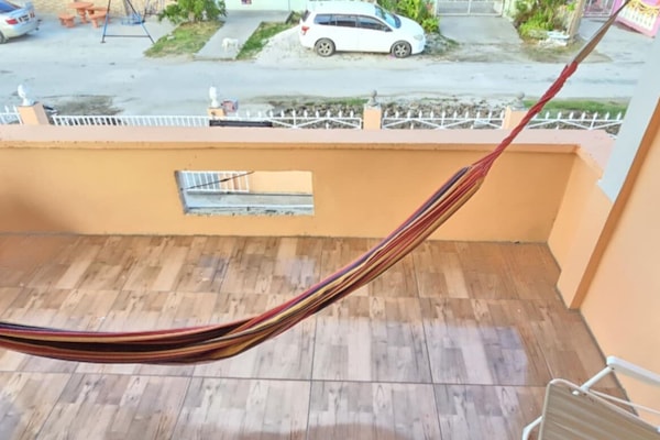 Front patio - View of the street.