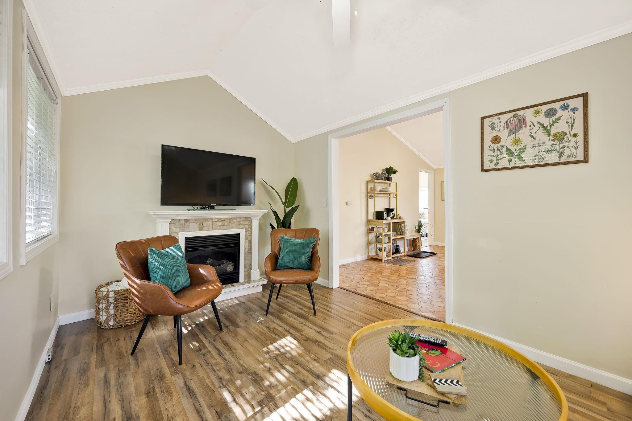 智能电视、壁炉