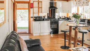 Fridge, oven, stovetop, toaster