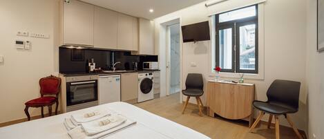 1 Schlafzimmer, Bügeleisen/Bügelbrett, kostenloses WLAN, Bettwäsche