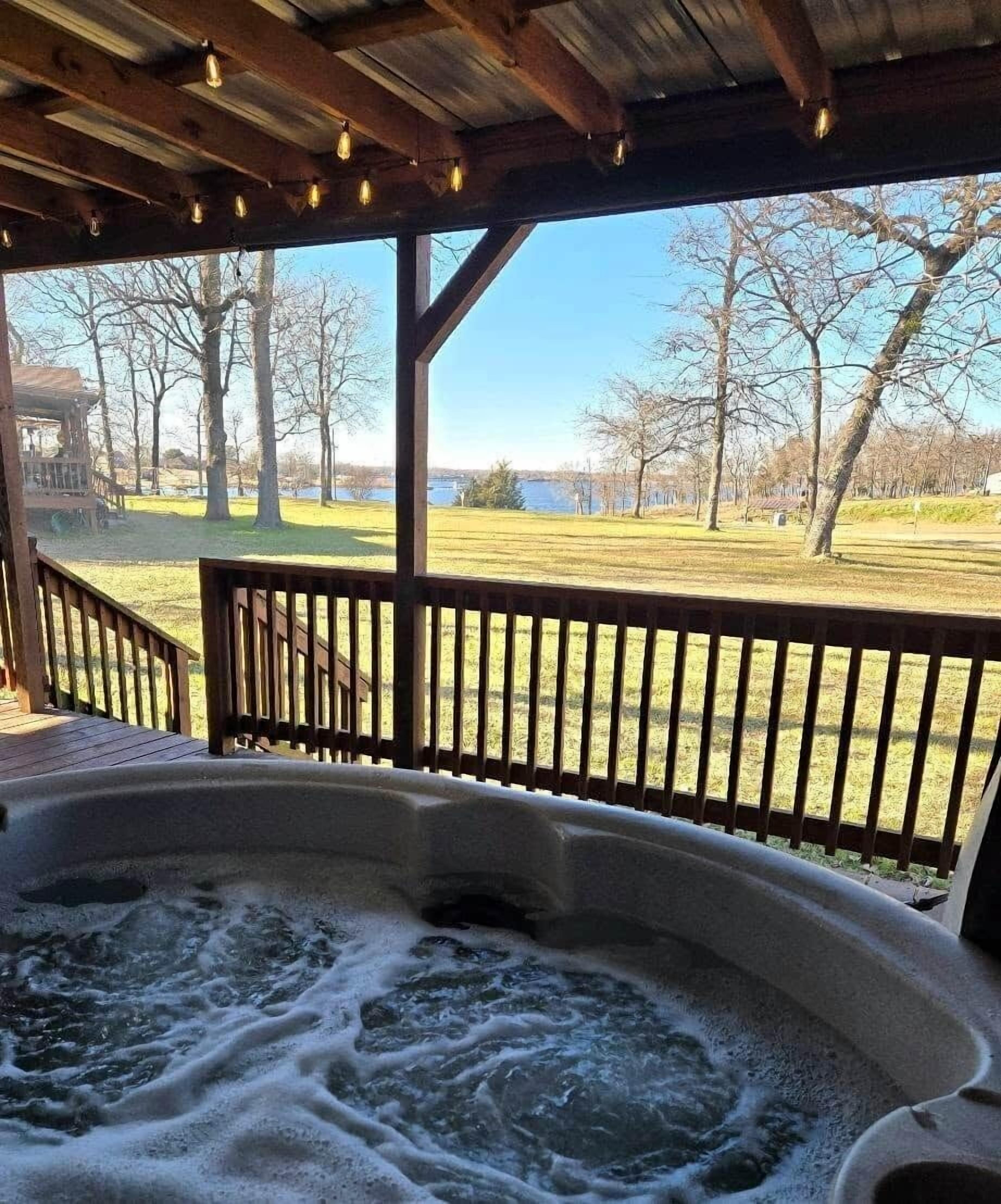 Bain à remous extérieur