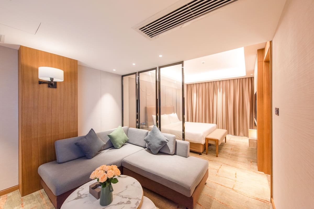 1 bedroom, in-room safe, blackout curtains, iron/ironing board