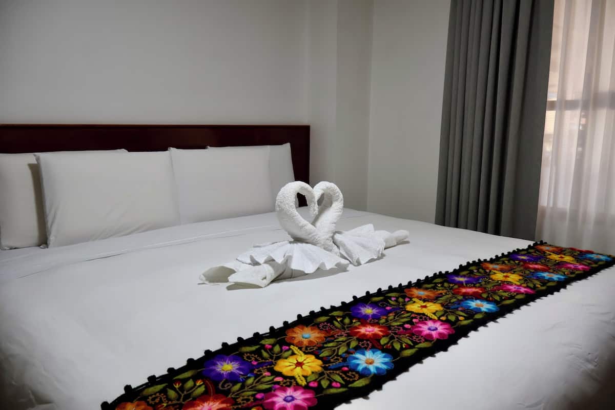 Panoramic Double Room | In-room safe, desk, laptop workspace, blackout drapes