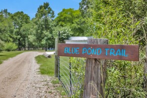 Property grounds - Entire Cottage Getaway | Pond • Fire Pit • Deck (Montgomery)