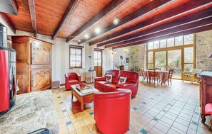 TV, fireplace - 2 bedroom awesome home in Saint Lyphard (Saint Lyphard)