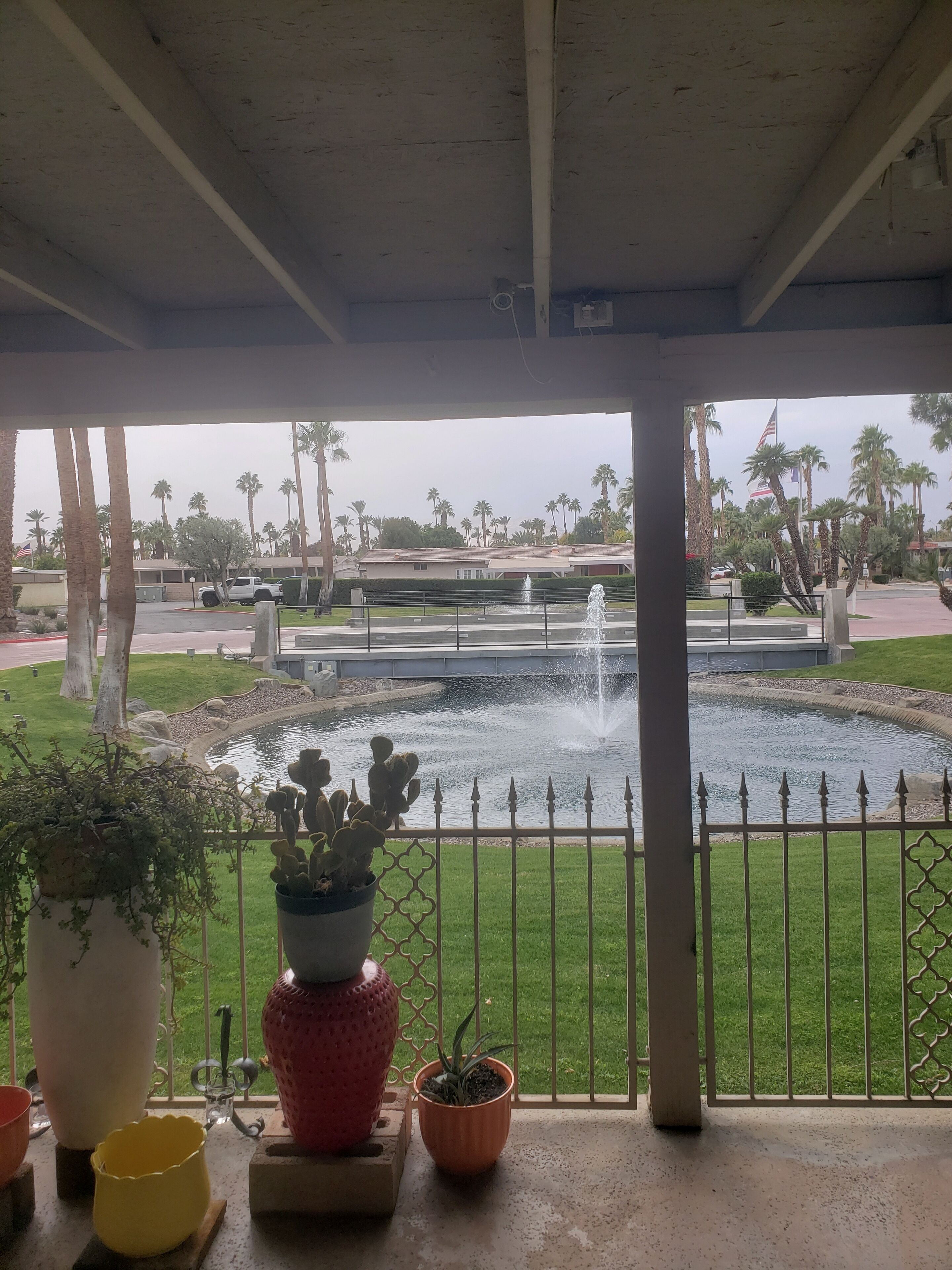 Enceinte de l’hébergement