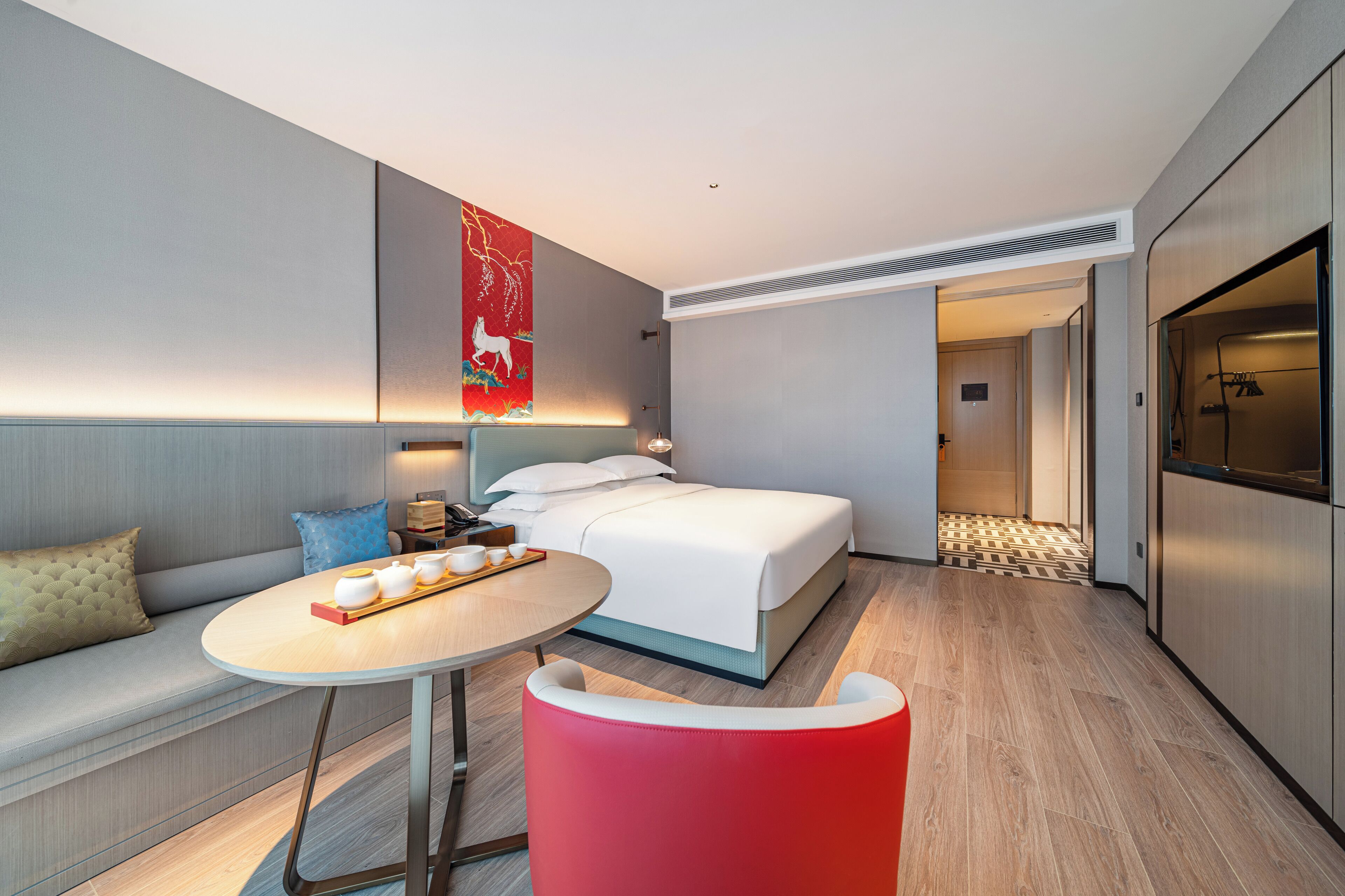 Chambre Simple Supérieure | Matelas mémoire de forme, bureau