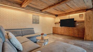 TV, fireplace, DVD player