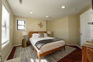 4 bedrooms, iron/ironing board, travel cot, free WiFi
