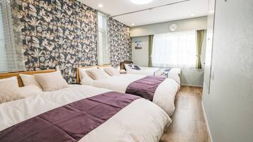 1 bedroom, desk, free WiFi, bed sheets