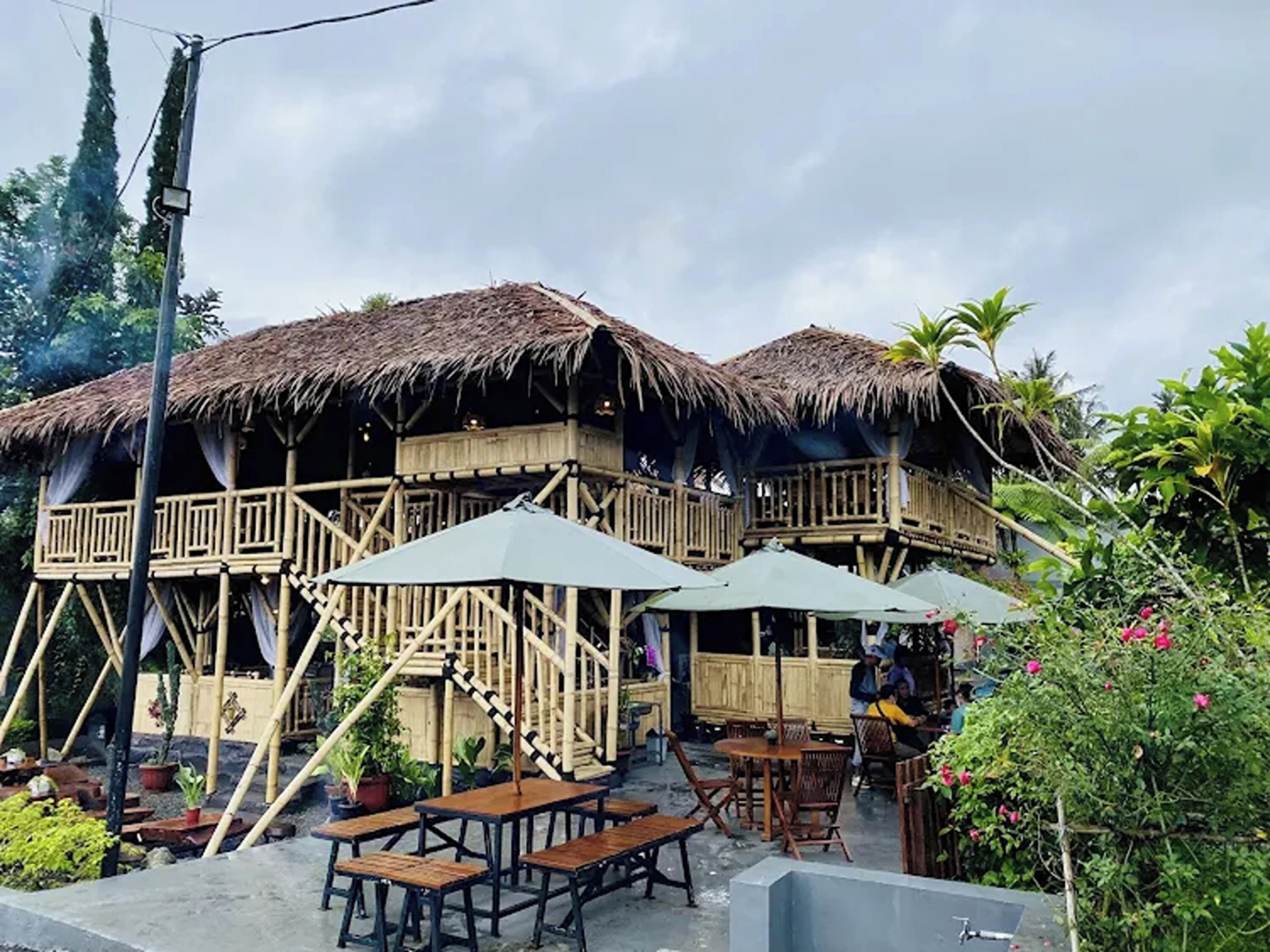 Façana frontal de l'allotjament