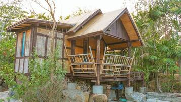 Façade de l’hébergement