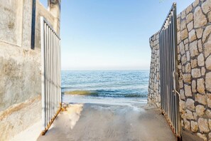 Façade de l’hébergement