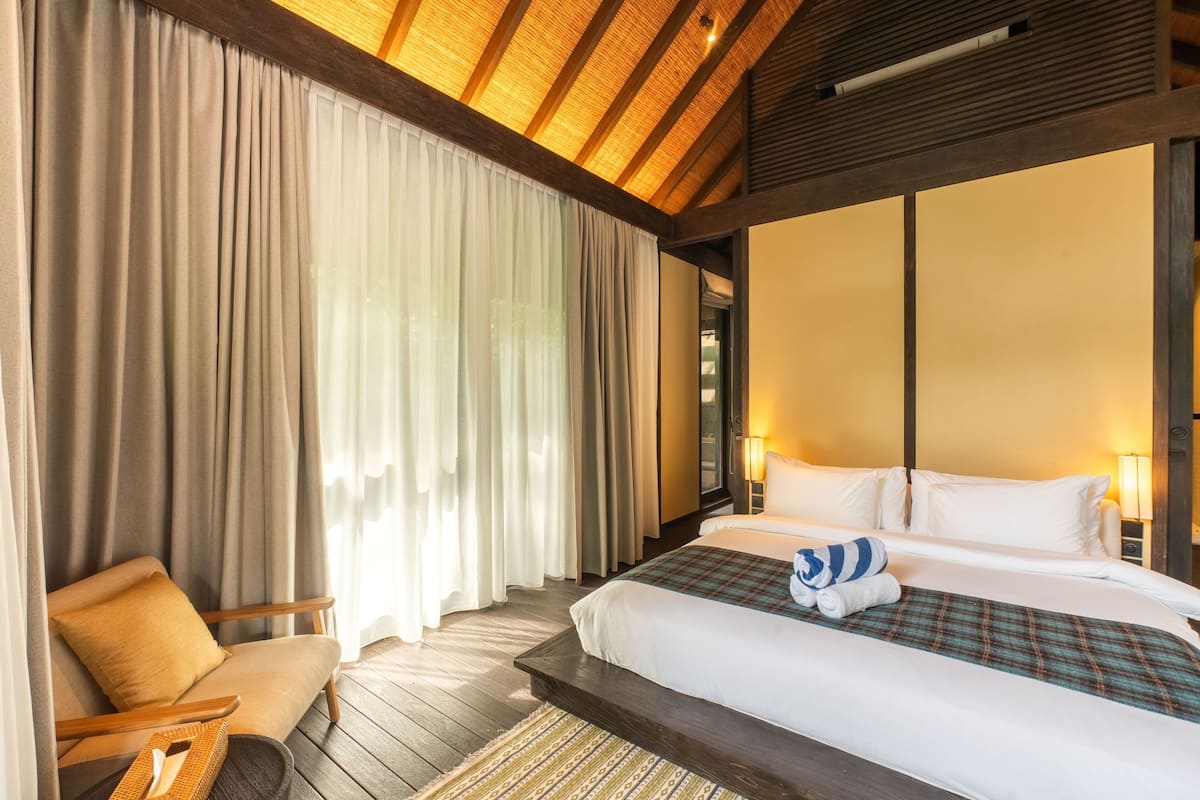Chambre Deluxe double | Rideaux dâobscurcissement, systĂšme dâinsonorisation