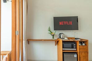 Minibar, caja de seguridad en la habitación y cortinas blackout