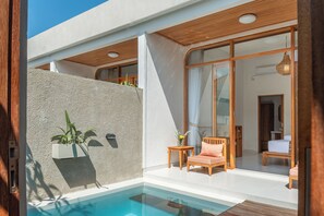 Deluxe Double Room, Pool View | Terrace/patio