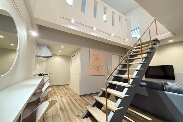 Stairs to 2nd floor