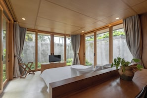 Superior-Villa, 1 Schlafzimmer (Villa 2 - One Bedroom) | Kostenloses WLAN, Bettwäsche