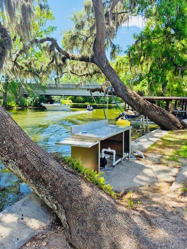 Cottage 32: Flamingo Bungalow - Waterfront Lodging in Downtown Tavares, FL