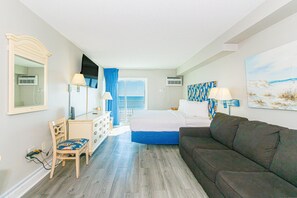 Iron/ironing board, free WiFi, bed sheets - Breath-taking Remodeled Oceanfront Studio! Sea Mist 20307 (Myrtle Beach)