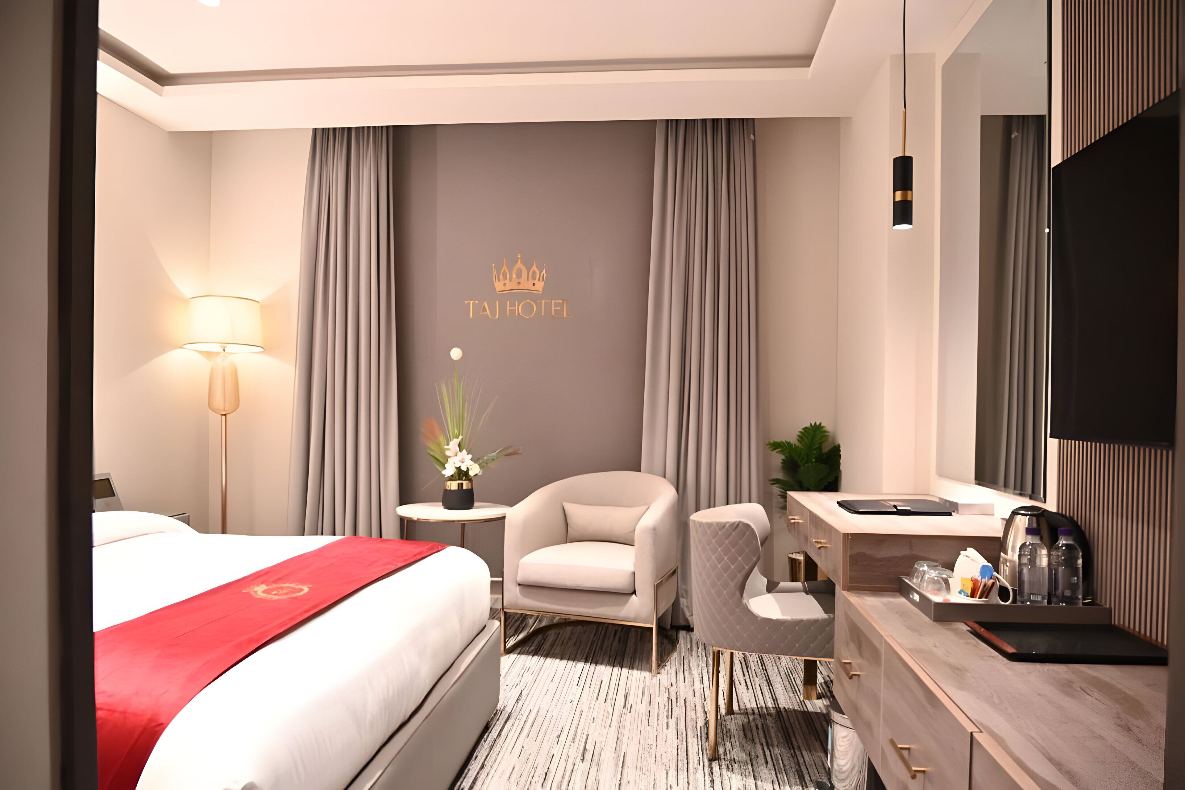 Minibar, coffres-forts dans les chambres, rideaux occultants