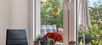 Holiday Home 'Seeblick' with Lake View, Private Terrace and Private Garden