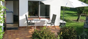 Holiday Home 'Seeblick' with Lake View, Private Terrace and Private Garden