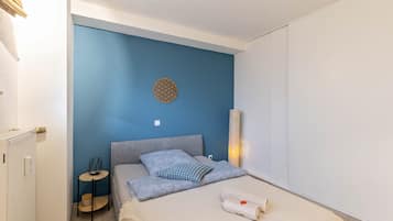 1 makuuhuone, silitysrauta/-lauta, ilmainen Wi-Fi, vuodevaatteet