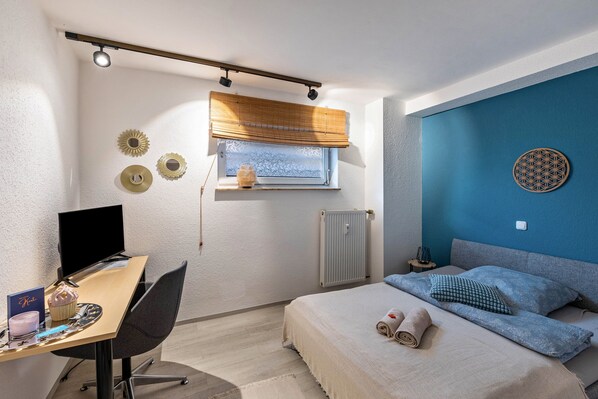 1 Schlafzimmer, Bügeleisen/Bügelbrett, kostenloses WLAN, Bettwäsche