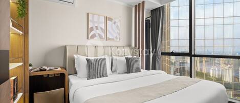 Appartement, 1 grand lit, vue ville | Fer et planche à repasser, Wi-Fi gratuit