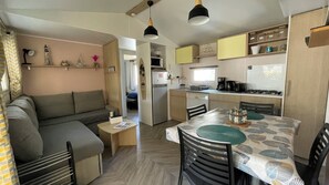 Interior - Mobilhome Trigano Samba 3 Bedrooms BA233 - La Palmyre Bonne Anse Plage (Les Mathes)