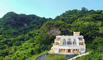 Voorkant van accommodatie