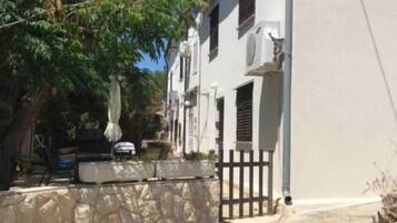 Front of property – evening/night
