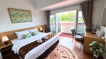 Kamar Deluks | Wi-Fi gratis dan seprai linen
