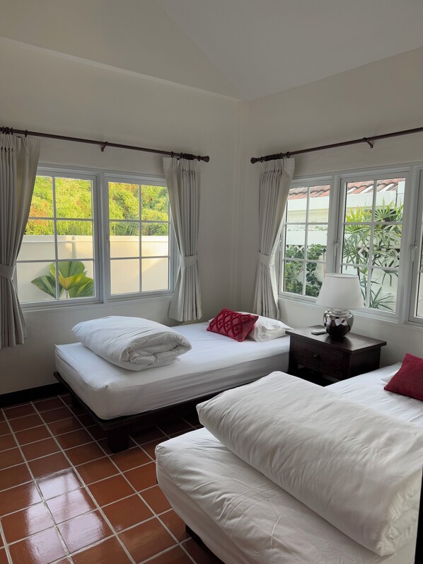 3 bedrooms, WiFi, bed sheets