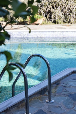 Outdoor pool - Villa Delfi /w private pool, at a serene village (Agia Triada)